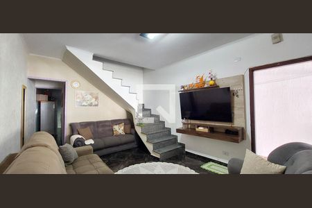 Sala de casa para alugar com 4 quartos, 168m² em Parque Marajoara, Santo André