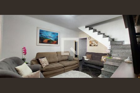 Sala de casa para alugar com 4 quartos, 168m² em Parque Marajoara, Santo André