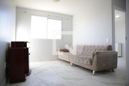 Sala de apartamento para alugar com 2 quartos, 49m² em Residencial Barcelona, Goiânia