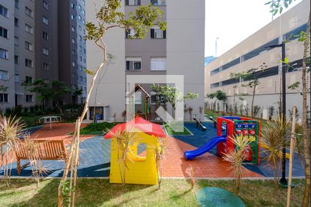 Quarto  - vista de apartamento para alugar com 1 quarto, 38m² em Jardim São Savério, São Bernardo do Campo
