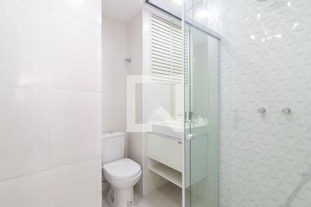 Banheiro da Suíte de apartamento à venda com 3 quartos, 105m² em Moema, São Paulo