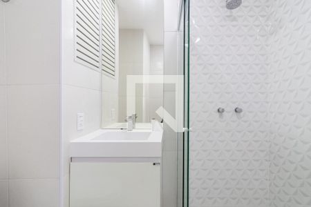 Banheiro da Suíte de apartamento à venda com 3 quartos, 105m² em Moema, São Paulo