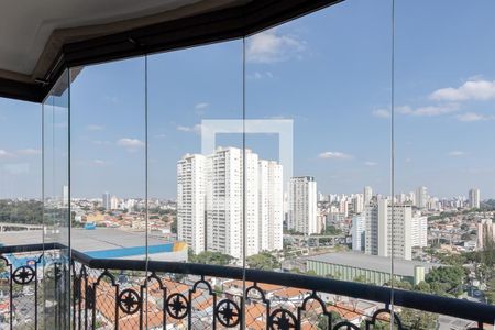 Varanda da Sala de apartamento à venda com 4 quartos, 280m² em Campo Belo, São Paulo