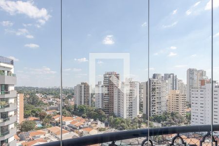 Vista da Varanda da Sala de apartamento à venda com 4 quartos, 280m² em Campo Belo, São Paulo