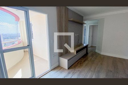 Sala Sala  de apartamento à venda com 3 quartos, 88m² em Vila Valparaiso, Santo André