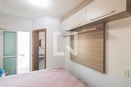 Quarto 1 Suite de apartamento à venda com 2 quartos, 100m² em Vila Alzira, Santo André