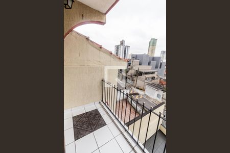 Varanda do Quarto 1 de casa à venda com 3 quartos, 272m² em Vila Valparaiso, Santo André