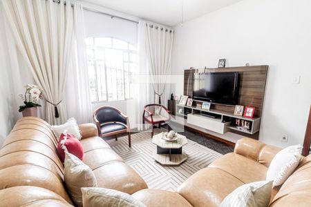 Sala de casa à venda com 3 quartos, 272m² em Vila Valparaiso, Santo André