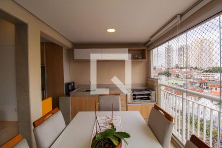 Varanda de apartamento à venda com 2 quartos, 70m² em Quarta Parada, São Paulo