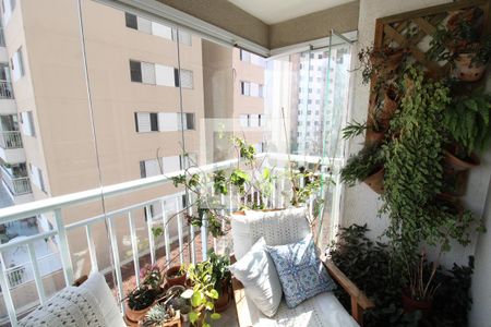 Sala / Cozinha - Varanda de apartamento à venda com 2 quartos, 57m² em Lauzane Paulista, São Paulo