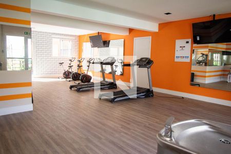 Apartamento para alugar com 38m², 2 quartos e 1 vaga Apartamento para alugar com 38m², 2 quartos e 1 vagaÁrea comum - Academia
