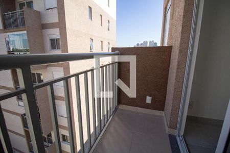 Varanda da Sala de apartamento para alugar com 2 quartos, 38m² em Lapa de Baixo, São Paulo