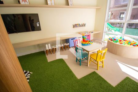 Apartamento para alugar com 38m², 2 quartos e 1 vaga Apartamento para alugar com 38m², 2 quartos e 1 vagaÁrea Comum - Brinquedoteca