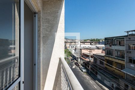 Varanda da Sala de apartamento para alugar com 2 quartos, 46m² em São Cristóvão, Rio de Janeiro
