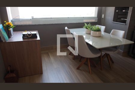 Varanda gourmet de apartamento à venda com 3 quartos, 101m² em Horto Florestal, Jundiaí