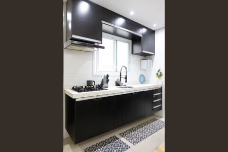 Sala e Cozinha de apartamento à venda com 2 quartos, 90m² em Parque Erasmo Assunção, Santo André