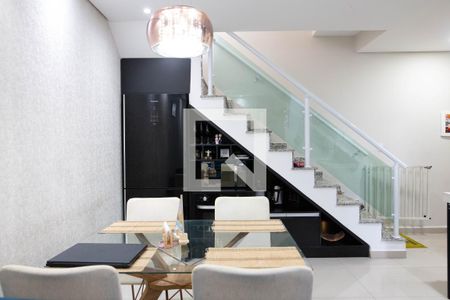 Sala de apartamento à venda com 2 quartos, 90m² em Parque Erasmo Assunção, Santo André