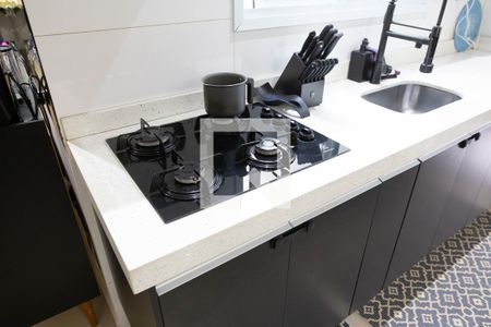 Sala e Cozinha de apartamento à venda com 2 quartos, 90m² em Parque Erasmo Assunção, Santo André
