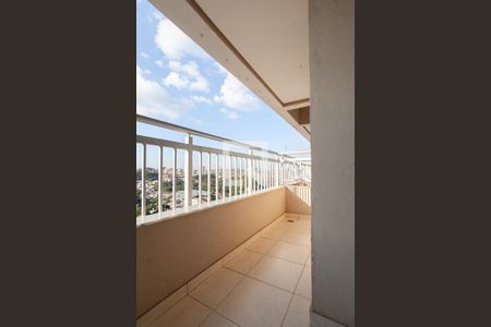 Varanda da Sala de apartamento à venda com 3 quartos, 98m² em Vila Cloris, Belo Horizonte