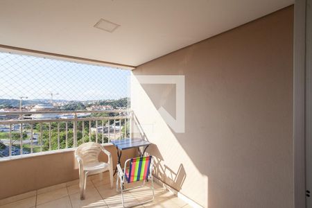 Varanda da Sala de apartamento à venda com 3 quartos, 94m² em Vila Cloris, Belo Horizonte