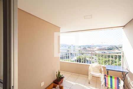 Varanda da Sala de apartamento à venda com 3 quartos, 94m² em Vila Cloris, Belo Horizonte
