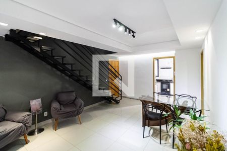 Sala 1 de apartamento à venda com 3 quartos, 200m² em Castelo, Belo Horizonte