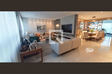 Sala de apartamento à venda com 3 quartos, 150m² em Vila Yara, Osasco