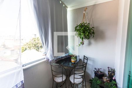 Varanda do Quarto 1 de apartamento à venda com 3 quartos, 65m² em Ipiranga, Belo Horizonte