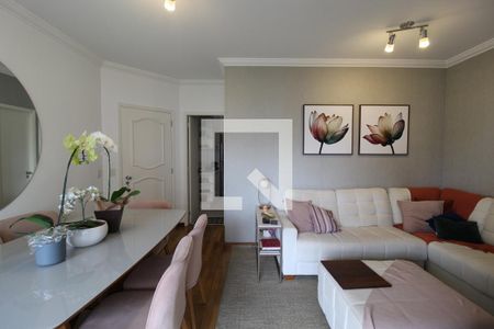 Sala de apartamento para alugar com 3 quartos, 93m² em Indianópolis, São Paulo