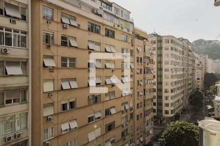 Vista da Sala/Quarto de kitnet/studio para alugar com 1 quarto, 28m² em Copacabana, Rio de Janeiro