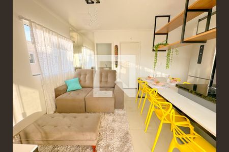 Sala de TV de apartamento para alugar com 2 quartos, 91m² em Ingleses do Rio Vermelho, Florianópolis