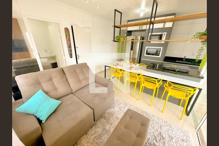 Sala de TV de apartamento para alugar com 2 quartos, 91m² em Ingleses do Rio Vermelho, Florianópolis