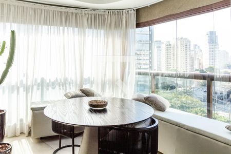 Varanda da Sala de apartamento para alugar com 1 quarto, 50m² em Itaim Bibi, São Paulo