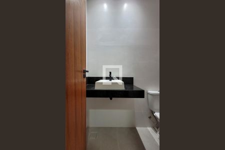 Banheiro da suíte de casa à venda com 3 quartos, 200m² em Vila Francisco Matarazzo, Santo André