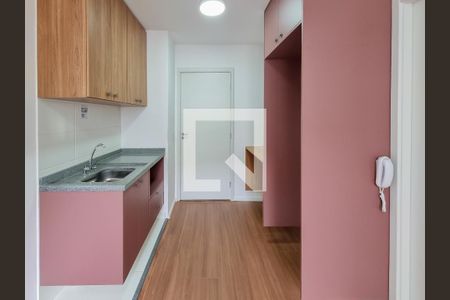 Sala e Cozinha de apartamento para alugar com 1 quarto, 24m² em Butantã, São Paulo