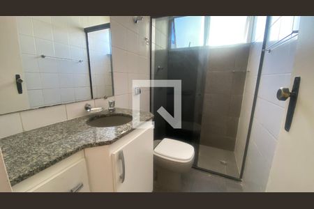 Banheiro Social de apartamento para alugar com 3 quartos, 80m² em Buritis, Belo Horizonte