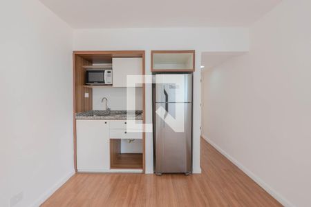 Sala/Cozinha de apartamento para alugar com 1 quarto, 46m² em Consolação, São Paulo