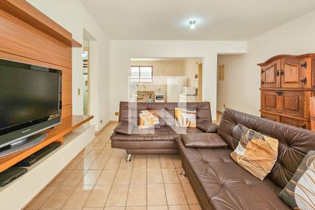 Sala de apartamento para alugar com 3 quartos, 95m² em Balneario Cidade Atlantica, Guarujá