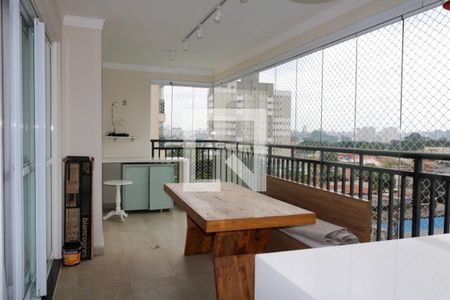 Varanda Gourmet de apartamento para alugar com 3 quartos, 146m² em Santa Paula, São Caetano do Sul