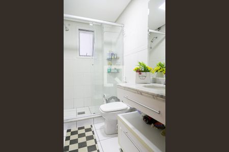 Banheiro de apartamento para alugar com 2 quartos, 91m² em Azenha, Porto Alegre