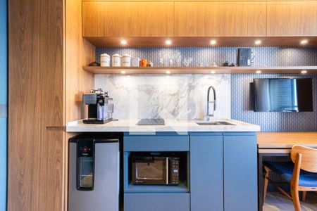 Studio à venda com 26m², 1 quarto e sem vagaCozinha