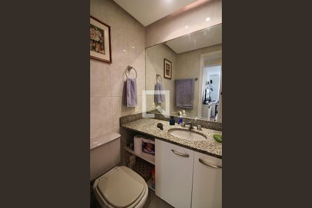 Apartamento à venda com 127m², 2 quartos e 2 vagasBanheiro Social