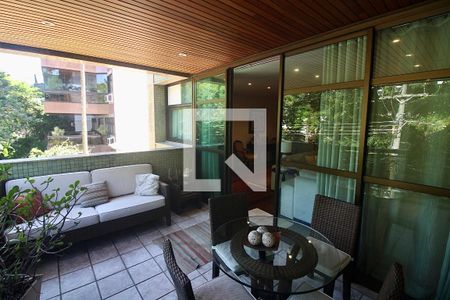 Varanda da Sala de apartamento à venda com 2 quartos, 127m² em Barra da Tijuca, Rio de Janeiro