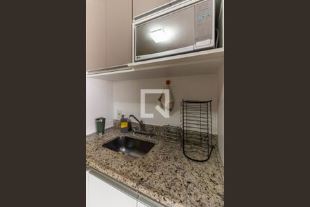 Cozinha de apartamento à venda com 1 quarto, 46m² em Campos Elíseos, São Paulo