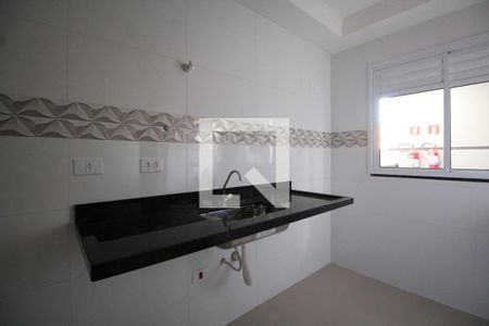 Cozinha de apartamento à venda com 1 quarto, 27m² em Vila Isolina Mazzei, São Paulo