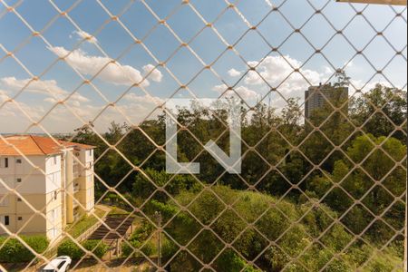 Sacada da Sala de apartamento para alugar com 3 quartos, 46m² em Vila Marieta, Campinas