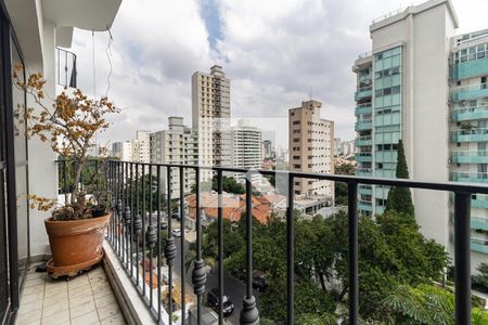 Varanda da Sala de apartamento à venda com 4 quartos, 155m² em Cambuci, São Paulo