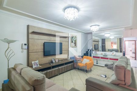 Sala de casa para alugar com 3 quartos, 160m² em Vila Camilopolis, Santo André