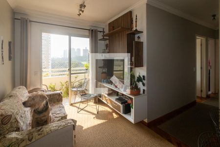 Sala de apartamento à venda com 2 quartos, 50m² em Jardim Ampliação, São Paulo