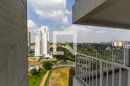 Vista da Sala de apartamento à venda com 2 quartos, 69m² em Alphaville Empresarial, Barueri